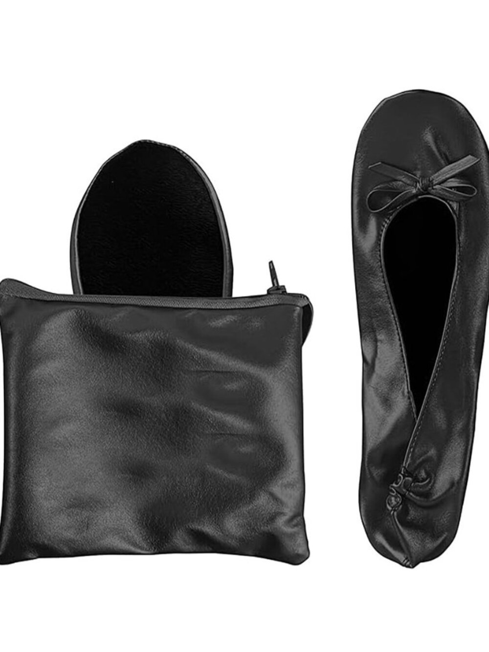 Women's Foldable Dance Shoes Ballet Flats